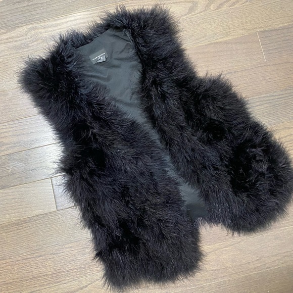 $$SOLD$$ Club Monaco Feather Vest - Picture 1 of 7